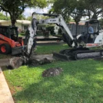 Fence installation crew in Miami, FL